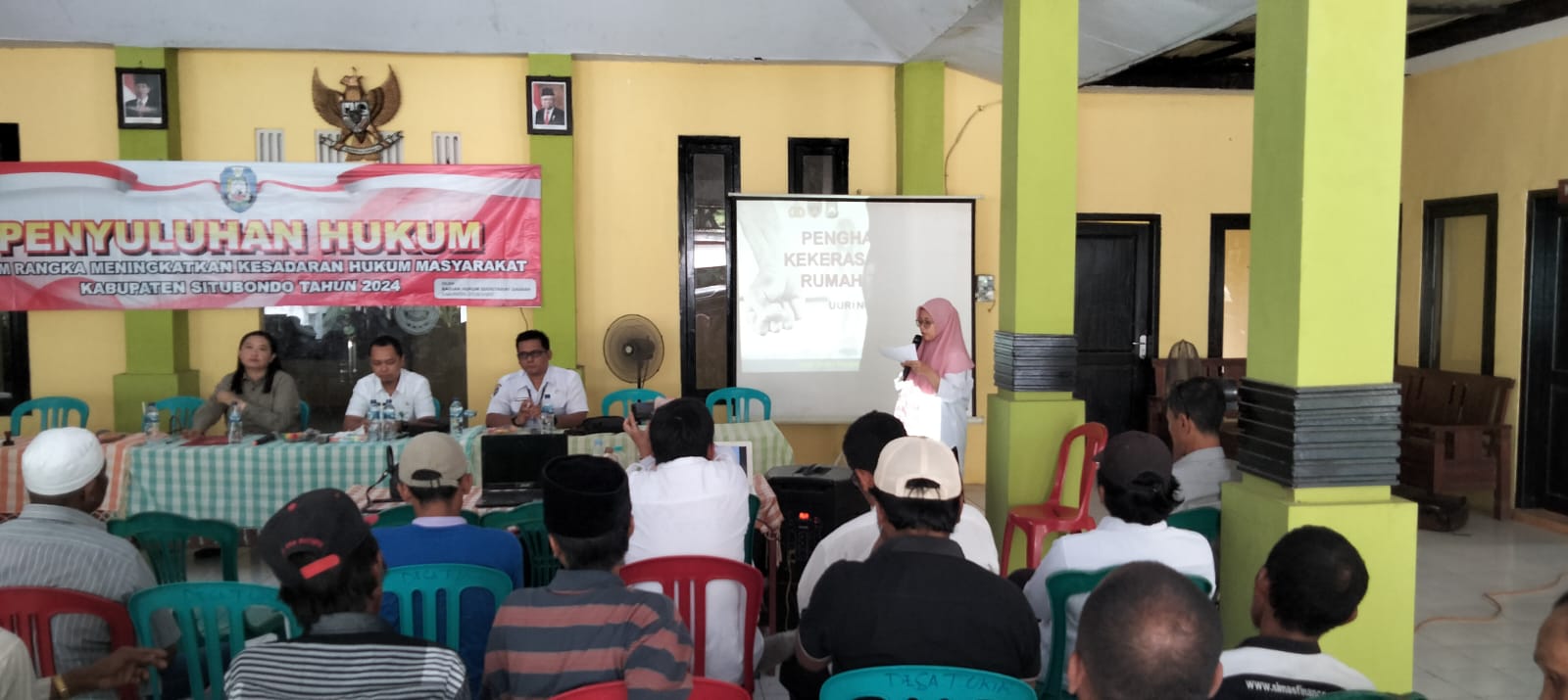 Kegiatan Penyuluhan Hukum di Desa Tambak Ukir Kecamatan Kendit Kabupaten Situbondo Tahun 2024